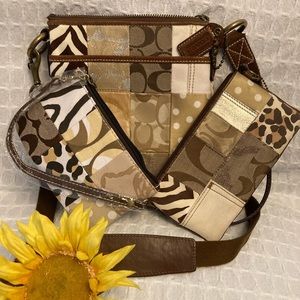 Coach Patchwork Purse and Wristlet (+ extras!)